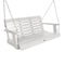 Highwood Usa 4ft Weatherly Porch Swing Outdoor Furniture for Patio, Backyard, Garden AD-PORW2-WHE - alternate 1